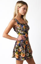 Load image into Gallery viewer, Sofia Dress - black apricot
