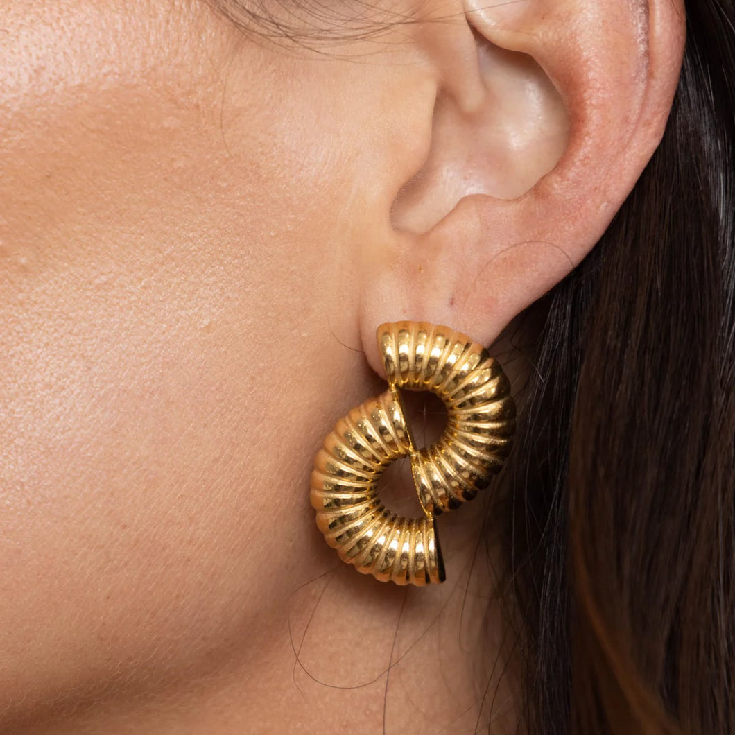 Brooklyn Earrings - Gold