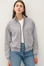 Load image into Gallery viewer, Zipup Sweatshirt - Grey
