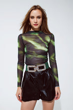 Load image into Gallery viewer, Tie Die Top - Green
