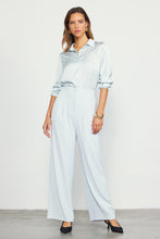 Load image into Gallery viewer, Wide Leg Pants - Dusty Blue
