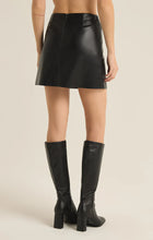 Load image into Gallery viewer, Faux Leather mini skirt - Black
