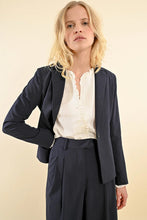 Load image into Gallery viewer, Fitted Blazer - Navy
