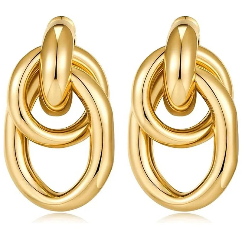 Andy Knot Earring - Gold