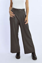 Load image into Gallery viewer, Wideleg Pants - Dark Grey
