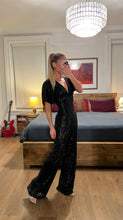 Load image into Gallery viewer, Sequin Jumpsuit - Black
