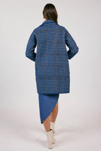 Load image into Gallery viewer, Houdstooth Coat - Blue
